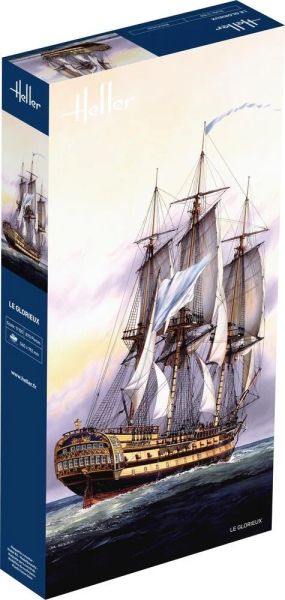 HEL80889 - Das glorreiche Schiff zum Zusammenbauen und Bemalen - 1