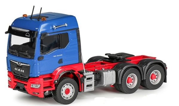 CON81005/0 - MAN TGS 6x4, blau und rot - 1
