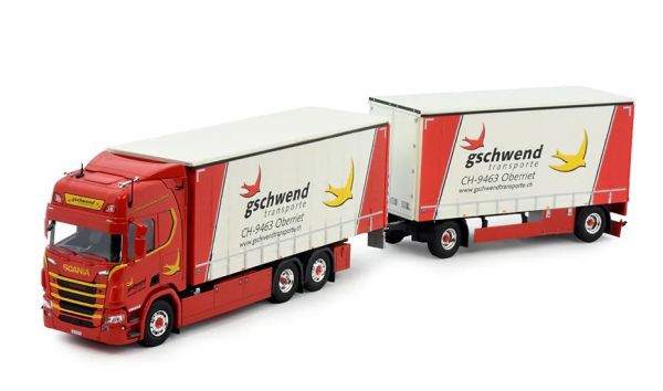 TEK81347 - SCANIA Next Gen. SCANIA R-Serie Highline 6x2 Motorwagen mit 1+1-Achs-Anhänger (GSCHWEND) - 1
