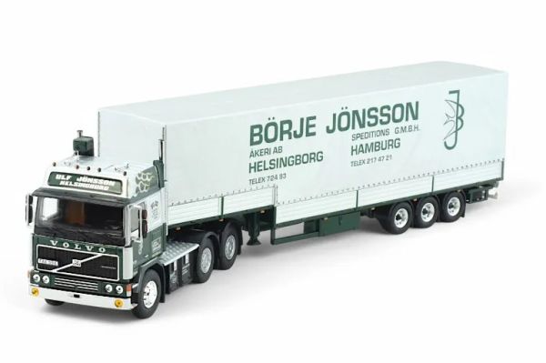 TEK83200 - VOLVO F12 Globetrotter 6x4 mit 3-Achs-Anhänger (BORJE JONSSON) - 1