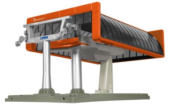 JC84680 - D-Line Station, orange und grau – ohne Motor - 1