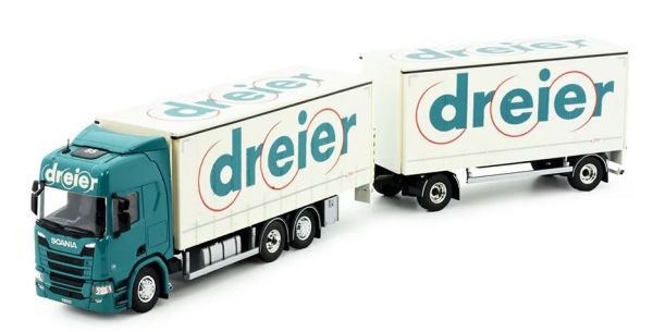 TEK85088 - SCANIA R Highline 6x2 Lkw mit 1+1-achsigem Auflieger - 1