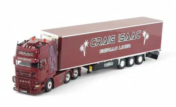 TEK85254 - SCANIA R Topline 6x4 mit 3-Achs-Anhänger CRAIG ISAAC - 1