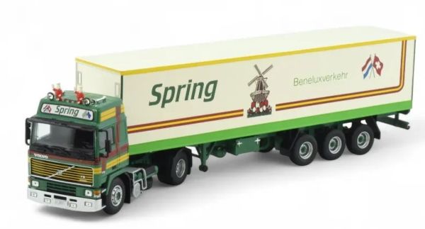 TEK85520 - VOLVO F16 Globetrotter 4x2 mit 3-achsigem SPRING Anhänger - 1
