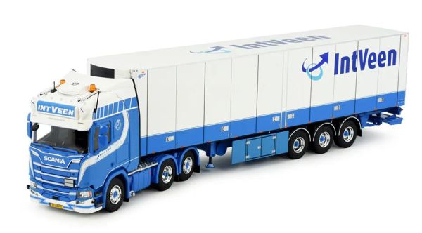 TEK85522 - SCANIA Next Generation R-Series Highline 6x2 mit 3-achsigem Kühlauflieger KEES IN'T VEEN - 1