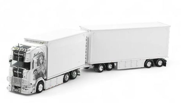 TEK85554 - SCANIA Next Generation Highline 6x4 Lkw mit 2+2-achsigem Auflieger (TELHAUG) - 1