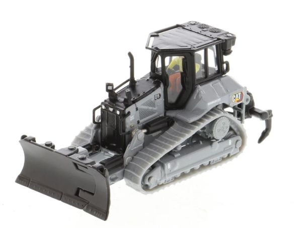 DCM85953BGC - Grauer CATERPILLAR D5 LGP Bulldozer mit klappbarem Schild - 100 Jahre CATERPILLAR - 1