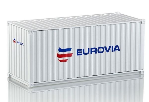 NZG875/10A - 20-Fuß-EUROVIA-Container – neues Logo - 1