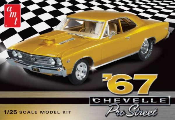 AMT876M/12 - CHEVROLET Chevelle Pro Street 1967 zum Zusammenbauen und Lackieren - 1