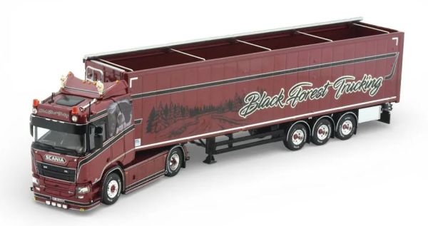 TEK88542 - SCANIA Next Generation R-Serie 4x2 mit 3-Achs-Anhänger BLACK FOREST TRUCKING - 1