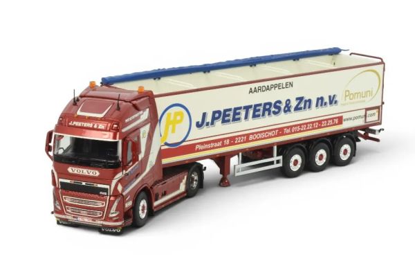 TEK88714 - VOLVO FH05 Globetrotter XL 4x2 mit 3-Achs-Auflieger J. PEETERS - 1