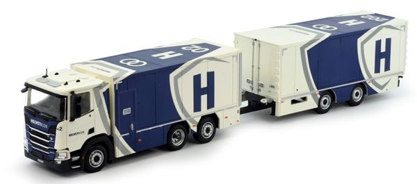 TEK80913 - SCANIA Next Generation 6x2 Trägerfahrzeug + Anhänger 2 Achsen - 1