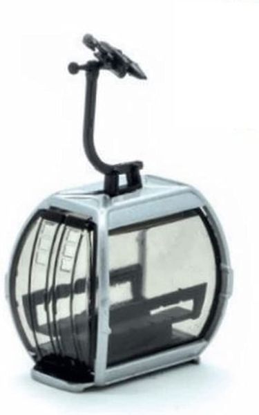 JC82100 - Grauer Omega V 10er-Gondel 1/87 - 1