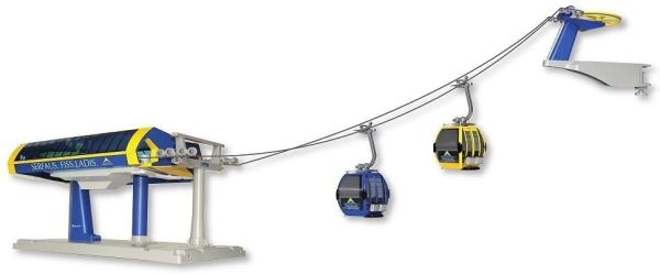 JC84395 - Skilift mit 2 SFL Gondeln - 1