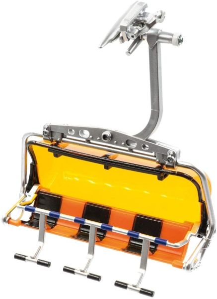 JC86150 - Orange-schwarzer 6er-Sessellift - 1