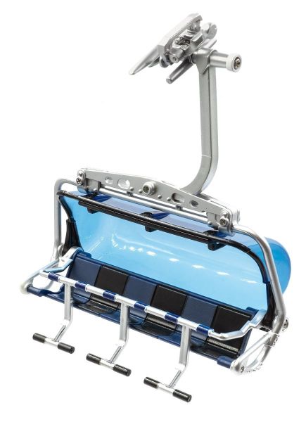 JC86450 - Sessellift 6 Personen Blau und Schwarz - 1