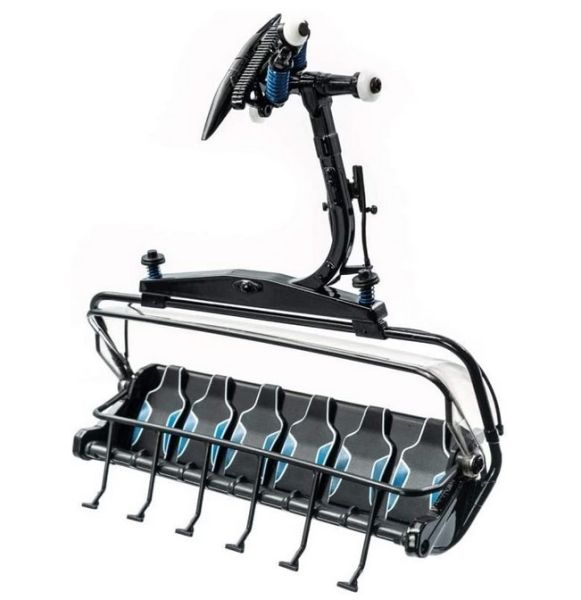 JC86504 - Sessellift 6 Personen Blau und Schwarz - 1