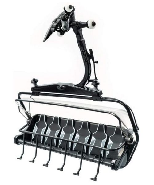 JC86505 - Grau-schwarzer 6er-Sessellift - 1