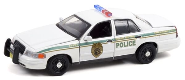 GREEN86613 - FORD Crown Victoria Miami Metro Police 2001 DEXTER-Serie - 1
