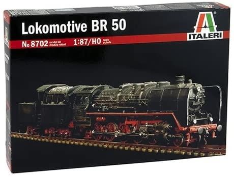 ITA8702 - Lokomotive BR50 zum Zusammenbauen und Lackieren - 1