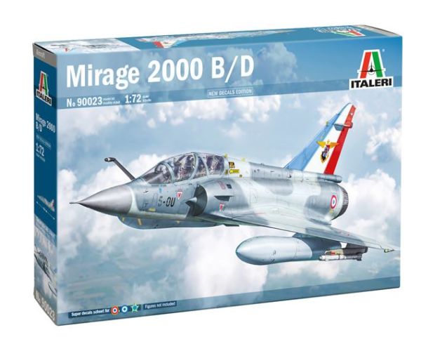 ITA90023 - MIRAGE 2000 B/D Kampfjet zum Zusammenbauen und Bemalen - 1