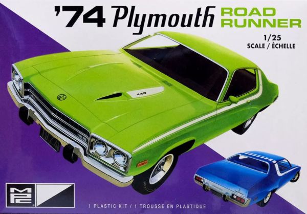 MPC920M/12 - PLYMOUTH Road Runner 1974 zum Zusammenbauen und Bemalen - 1