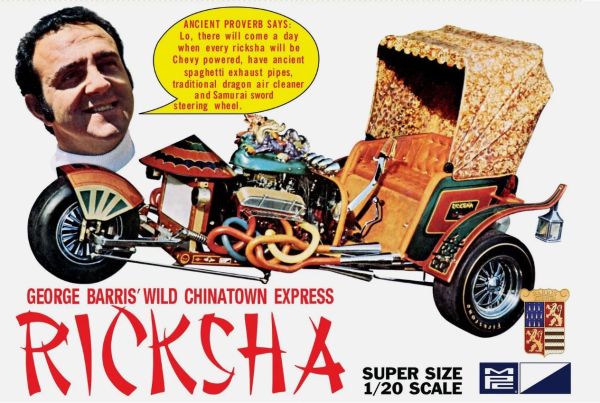 MPC965/12 - Rikscha – George Barris zum Zusammenbauen und Lackieren - 1