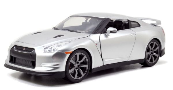 JAD97212 - 2009 NISSAN GT-R Silber FAST and FURIOUS - 1