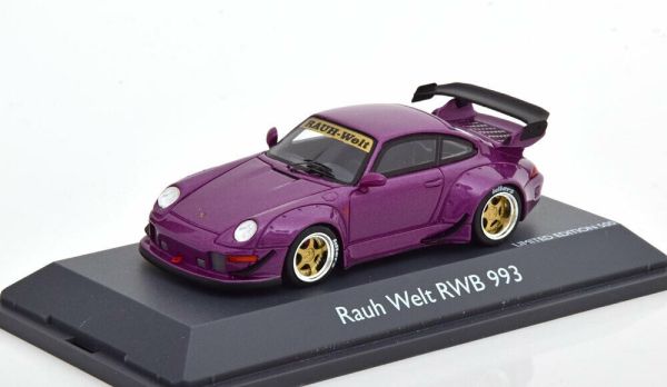 SCH9116 - PORSCHE Rauh Welt RWB 993 Limitiert auf 500 ex. Violett - 1