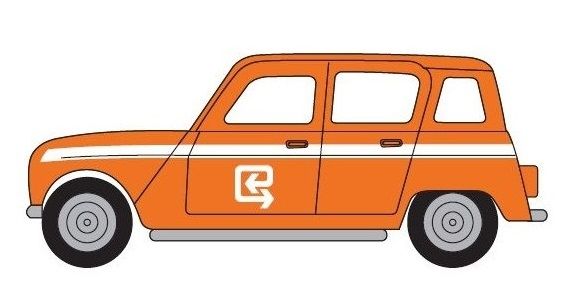 HER942287-002 - RENAULT R4 RTT orange - 1