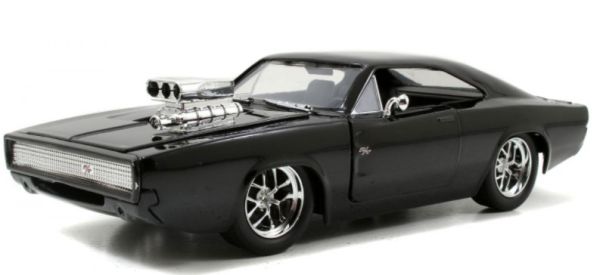 JAD97059 - DODGE Charger Street Black 1970 SCHNELL & WÜTEND - 1