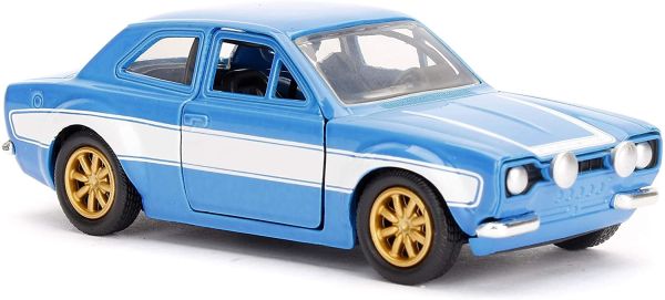 JAD97188 - FORD Escort Free Rolling Blue 1974 Fast and Furious - 1