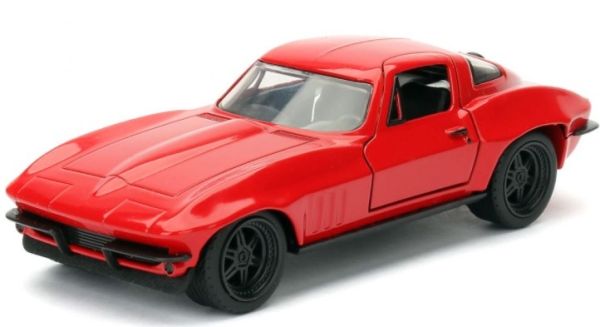 JAD98306 - CHEVROLET chevy Corvette 1966 rot SCHNELL & WÜTEND - 1