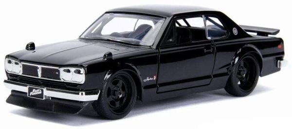 JAD99602 - NISSAN Skyline 2000 GT-R FAST & FURIOUS 1971 Schwarz - 1