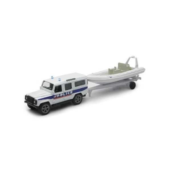 NEW19915E - Polizei 4x4 und Bootsset - 1