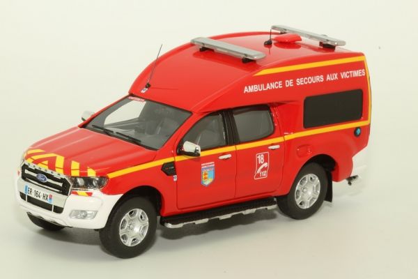 ALARME0050 - FORD Ranger BSE Hautes-Pyrénées Feuerwehrleute - 325 Exemplare - 1