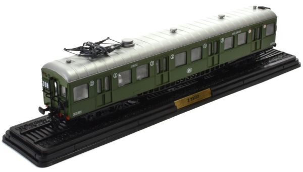 ATL2434004 - Selbstfahrender Typ Z-23237 SNCF Nr. 308 grünes graues Dach erste und zweite Klasse der Sceaux-Linie der Serie Les Selbstfahrende Fahrzeuge der französischen Netze nicht funktionsfähige Maschine - 1