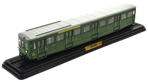 ATL2434015 - Personenanhänger ZR-13601 für Selbstfahrer Typ Z-3601 SNCF 1. und 2. Klasse grün aus der Serie Les Autophériques des Réseaux Français ohne Funktion - 1