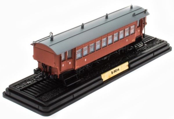 ATL2434031 - Zweitklassiger Selbstfahrer Typ B-9014 rotes Vorortnetz West Paris aus der Serie Les Self-angetriebene französische Netze ohne Funktion - 1