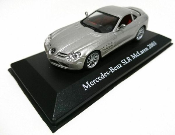 ATL2891022 - MERCEDES BENZ SLR McLaren 2003 metallic grau My Mythic Cars Serie - 1