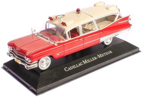 ATL7495002 - CADILLAC Superior Miller Meteor 1959 neutraler amerikanischer Krankenwagen - 1