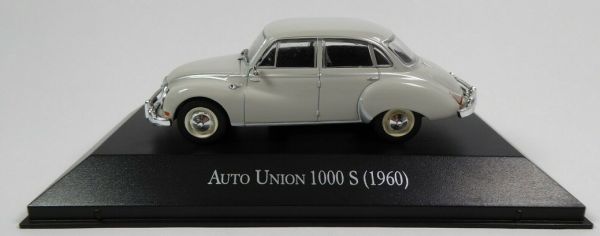 MAGARG37 - AUTO UNION 1000S 1960 graue 4-türige Limousine in Blisterverpackung verkauft - 1