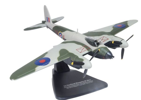 OXFAC128 - Militärflugzeug DH Mosquito NF MKII P.G.WYKEHAM-BARNES raf. #23 Malta - 1