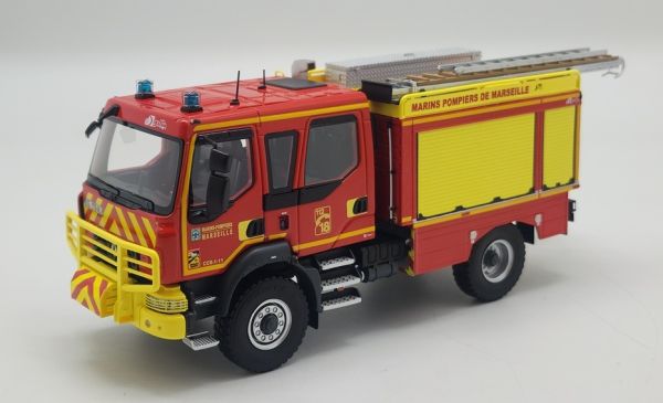 ALERTE0166 - RENAULT D14 CCRM Gallin - Marins Pompiers de Marseille - Limitiert auf 250ex. - 1