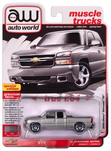 AWSP163/24A - CHEVROLET Silverado SS 2006, Silber, Blisterverpackung - 1