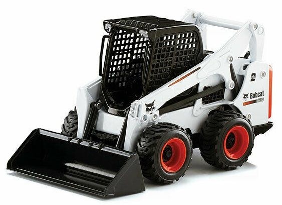 BOB6989078ASSORT - BOBCAT S590 auf Rädern mit 4 Zubehörteilen (beschädigte Box) - 1