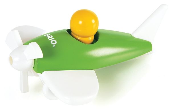 BRIO30205V - Grünes Segelflugzeug aus Holz - 1