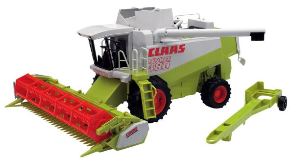BRU2120 - CLAAS Lexion 480 Harvester mit Schneidwagen Maßstab 1/16 - 1