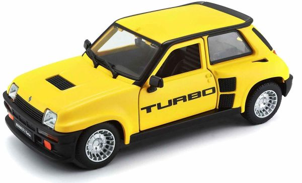 BUR18-21088J - RENAULT 5 Turbo 1982 gelb und schwarz - 1