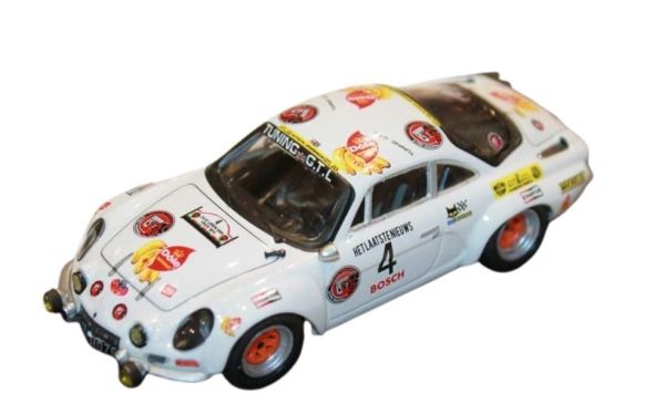 TRORRBE29 - RENAULT-ALPINE A110 #4 2. Platz bei der Ypern-Rallye 1974 PEDRO / E.SYMENS - 1
